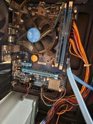 Płyta główna s1150 intel i5 4460 4GB ram DDR3 chłodzenie Zasilacz SPRAWNE