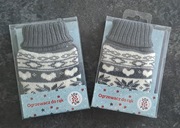 Nowe Ogrzewacz do rąk, sweterek szary, 13x8 cm, Joy & Fun, 2szt