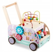 Drewniany Chodzik Pchacz Z Lodami  