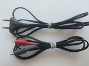 Przewody sygnałowy RCA Cinch i sieciowy do Untra GS-464, 461, G-8010, Altus