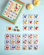 Gra w kości „Złap pierwszy” (Wersję zimową)