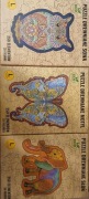 Puzzle drewniane 3szt. Raz ułożone