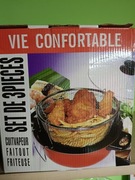 Garnek z sitkiem do frytek 