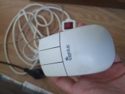 Mysz kulkowa Genius EasyMouse Retro PC | 3 przyciski | Serial COM/PS2