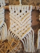 Mini makramy, 4 sztuki ,hand made...
