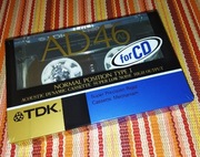 TDK AD 46  min.  Japońskie wydanie. 1szt.