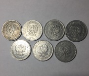 Zest. 1zł, 1973-1978,1980r,Nominał,śr.25mm,w.2,2 