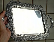 TACA mała ozdobna - na karafkę kieliszki wizytówki