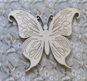 Drewniany Motyl Sklejka Scrapbooking Decoupage Kreatywna Zabawa mo8c