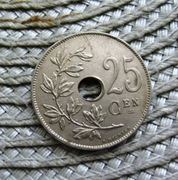 Belgia 25 Centymów 1929r