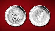Australijski Wombat 2021 1 oz Ag 9999 Perth Mint moneta srebrna