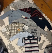 Komplet swetrów dla chłopczyka 62-68