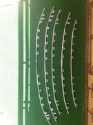 Chromy grilla Ford Kuga Escape MK3 19-