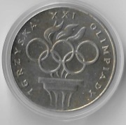 200 zł XXI Igrzyska Olimpijskie srebro