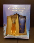 Celine Dion Enchanting perfum 15ml+75ml UNIKAT Nowy oryginalny zestaw