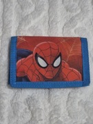 Portfel dziecięcy Spider-man z rzepem. 