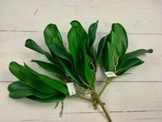 Zestaw liści storczyka 5 szt liście gumowane jak żywe