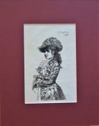 Henryk PIĄTKOWSKI, Dama z XVIII wieku