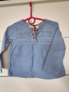 niebieska bluzka koszula tunika  KappAhl 92 cm