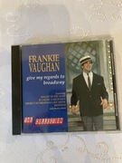 Płyta Cd Frankie Vaughan Give My Regards To Broadway Oryginalna Klasyka