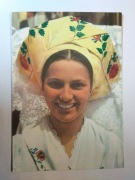 NIEMCY Serbowie stroje kobieta folklor 1972 r.