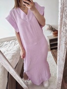 Nowa sukienka domowa muslinowa 100% bawełna piżama