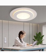 LAMPA SUFITOWA ŚCIEMNIALNA LED 20W 3000K-6000K 40cm z pilotem