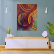 Wyprzedaż obrazów abstrakcyjnych Abstrakcja Obraz do salonu