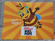 Podkładka pod talerz dla dzieci żółta przyczółka