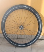 Koło przednie oś sztywna Boost (15x110 mm) ROMET aluminiowe mocne