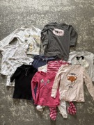 Zestaw ubrań dziewczynka 122/128