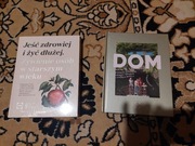 2 ksiązki lidla Dom oraz jak jeść zdrowiej i życ dłużej