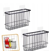 KOSZ KOSZYK ORGANIZER METALOWY  DRUCIANY  LOFT DO KUCHNI.