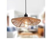 Lampa Wisząca Rattanowa Boho Vintage.