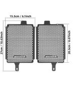 Osłony  chłodnic do BMW R1250 GS ADV ADVENTURE/LC KPL / P+L LOGO