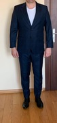 Granatowy garnitur Bytom