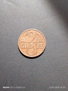 2 grosze 1928 rok oryginał.