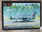 Model kartonowy MiG-21MF