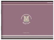 Nowy zeszyt w pięciolinię do muzyki do nut 16 kartkowy Top 2000