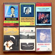 Zestaw 6 kaset Shakin Stevens, Jose Feliciano, Vaya Con Dios, Tanita Tikar