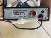 CB radio Lafayette Atena z anteną Hustler