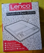 Stary discman Lenco CD 3753 do naprawy