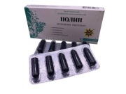 Czopki wyciąg Piołun przeciwpasożytnicze Borodatow Ekonika 10szt