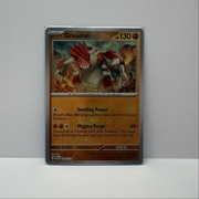 Karta Pokemon TCG Groudon PokeballHOLO Prismatic Evolutions