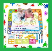 MATA WODNA DO MALOWANIA XXL 120x90 CM PIECZĄTKI PISAKI ELEGANCKIE PUDEŁKO