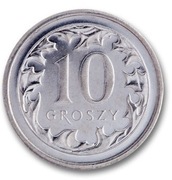 10 groszy 2019 z kopertki.