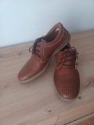 Buty męskie skórzane 