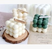 KOSTKA BĄBELKOWA forma silikonowa do odlewów Świec Mydła Żywic Gipsu 