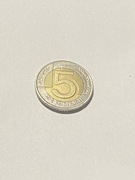 Piękne monety 5zl 1994r