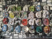 PS 1 , PS 2 , gry uszkodzone plu 6 padów różnych uszkodzonych.